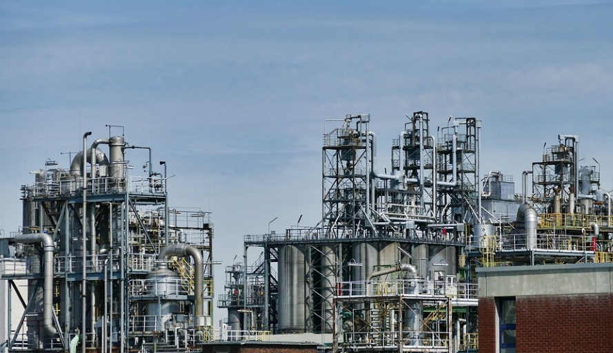 oil refinery